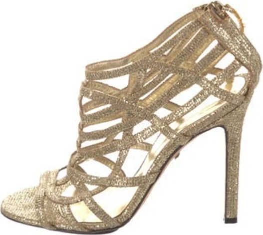 Animal Print, Gold, Metallic