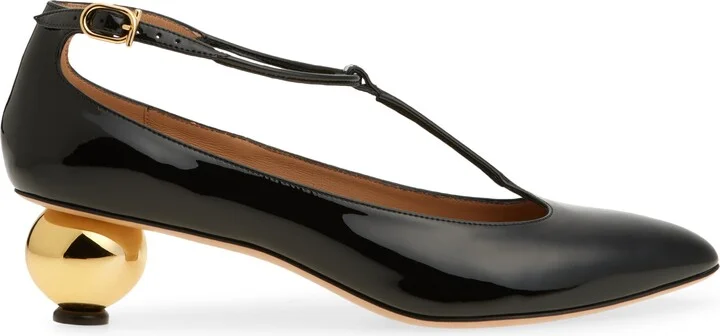 Tania T-Strap Pointed Toe Pump - Image 3