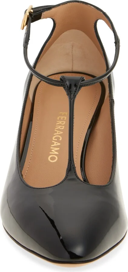 Tania T-Strap Pointed Toe Pump - Image 4