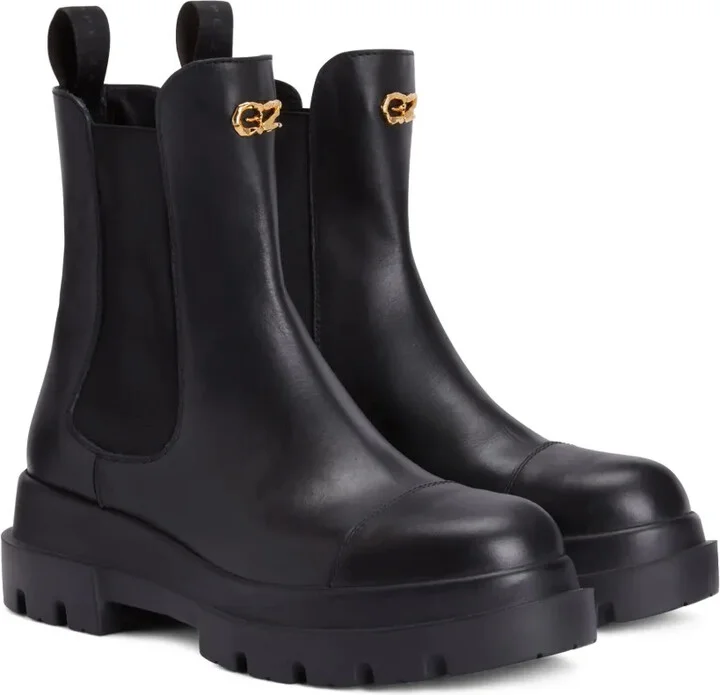 Tankie Beatle logo-plaque boots - Image 2
