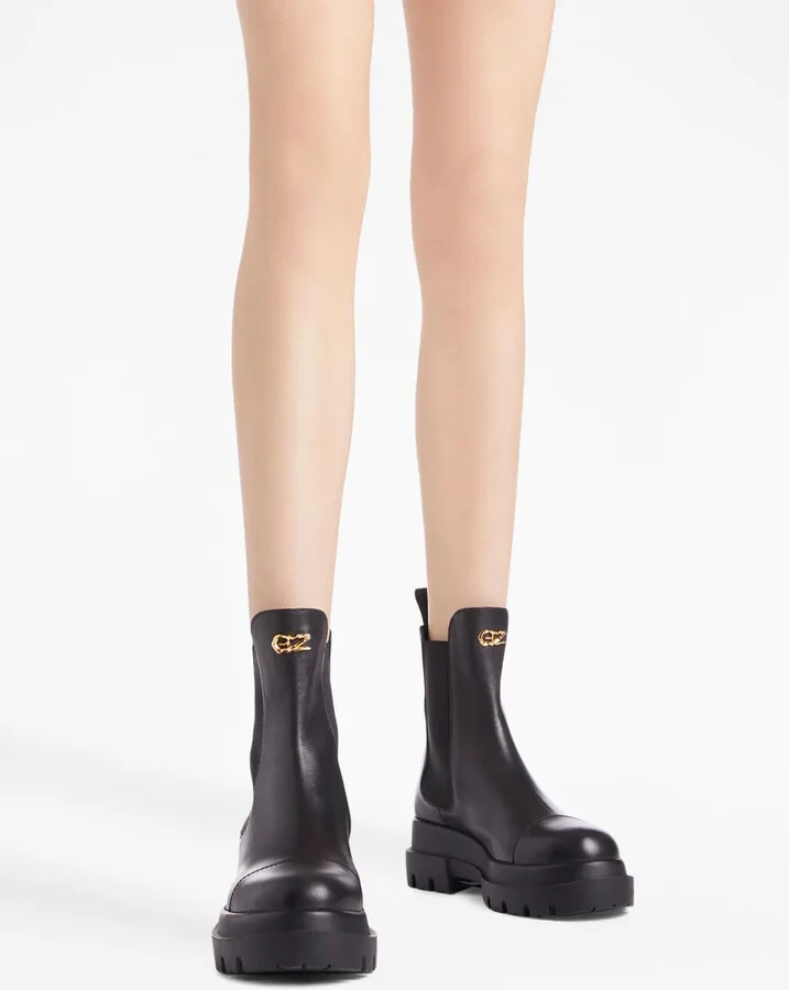 Tankie Beatle logo-plaque boots - Image 5