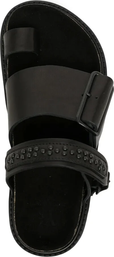 Tanned stud-embellished sandals - Image 4