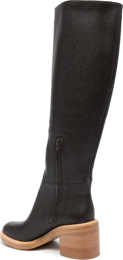Tannery 50mm knee-high leather boots - Image 3