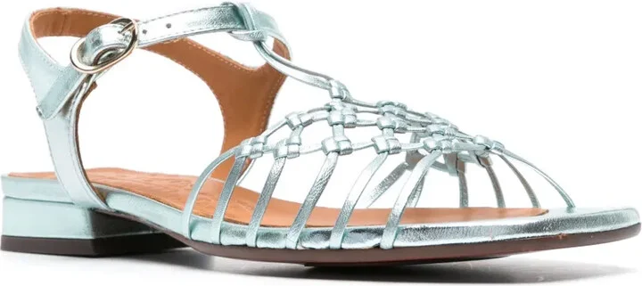 Tante metallic leather sandals - Image 2