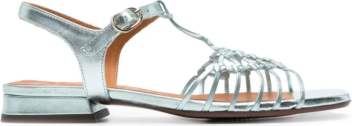 Tante metallic leather sandals