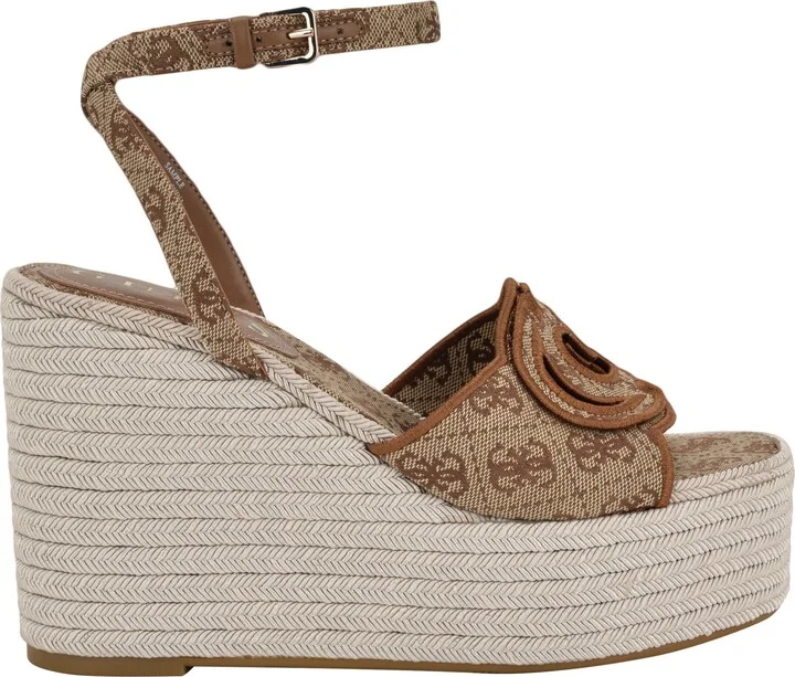 Tanveey Ankle Strap Espadrille Platform Wedge Sandal - Image 2