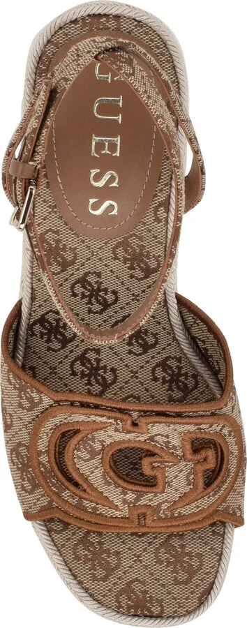 Tanveey Ankle Strap Espadrille Platform Wedge Sandal - Image 3