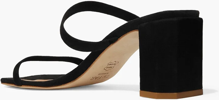 Tanya suede mules - Image 3