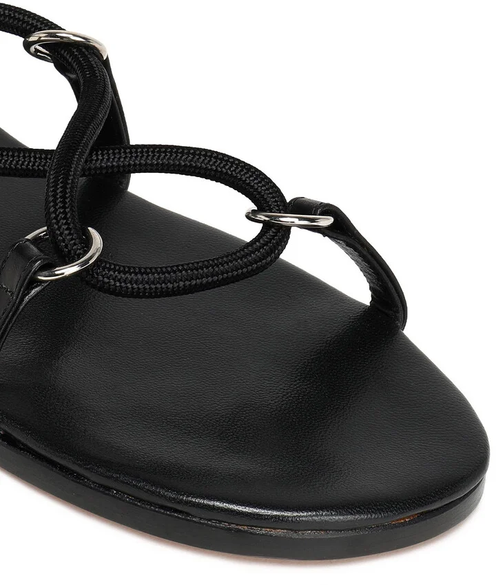 Tao lace-up leather sandals - Image 5