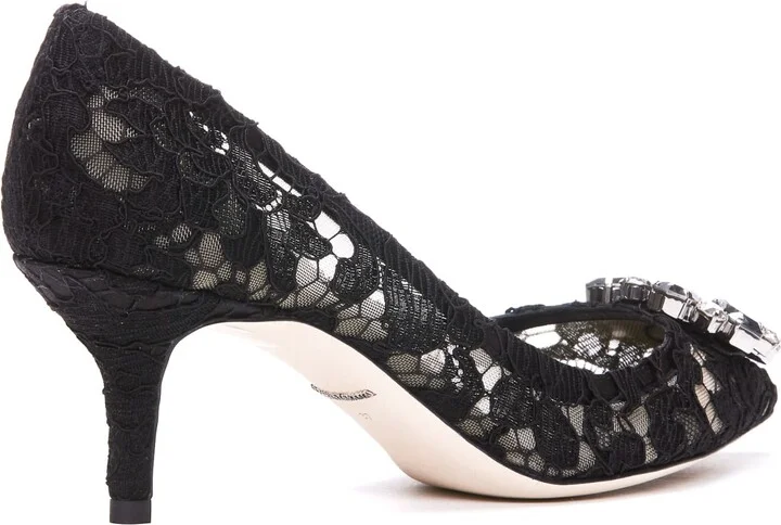 Taormina Lace Decollete With Broche - Image 2