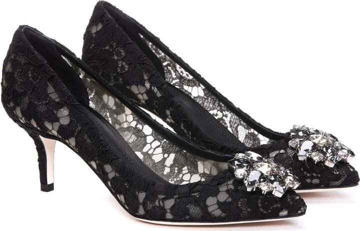 Taormina Lace Decollete With Broche - Image 4