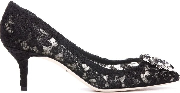 Taormina Lace Decollete With Broche