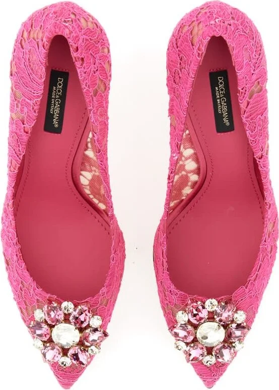 Taormina Lace Pumps - Image 4