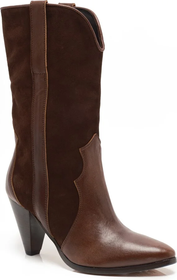 Chocolate Suede/ Lear