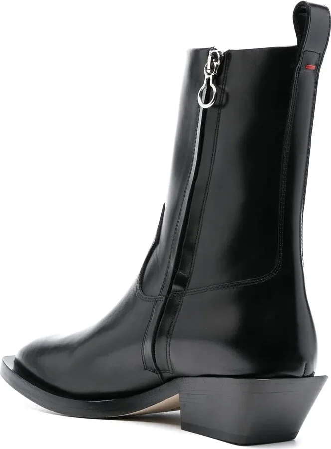 Tapered-Heel Ankle Boots - Image 3
