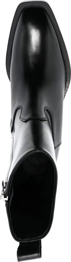 Tapered-Heel Ankle Boots - Image 4