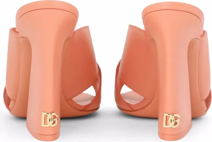 Tapered-Heel Leather Sandals - Image 3