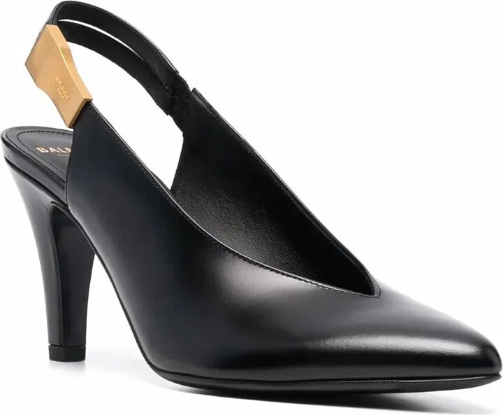 Tara glossed leather pumps - Image 2