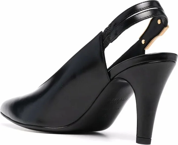 Tara glossed leather pumps - Image 3