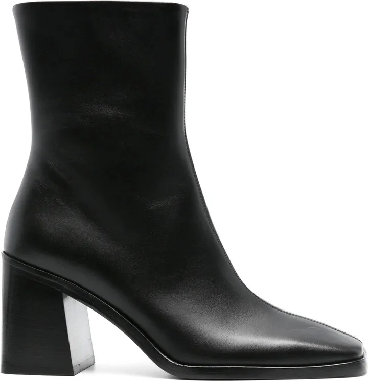 Tara leather ankle boots
