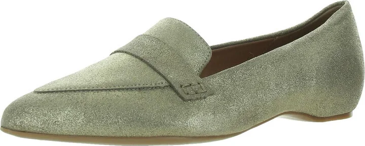 Tara Womens Leather Loafers