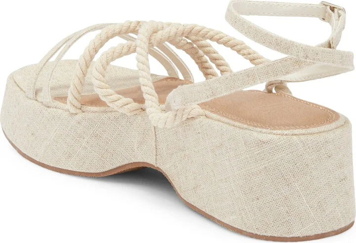Tari Rope Strap Wedge Platform Sandal - Image 2
