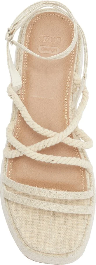 Tari Rope Strap Wedge Platform Sandal - Image 5