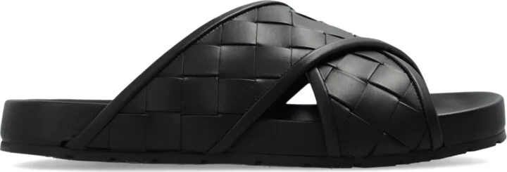 Tarik Slippers, , - Black