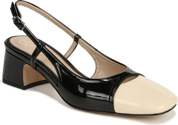 Tarra Cap Toe Slingback Pump