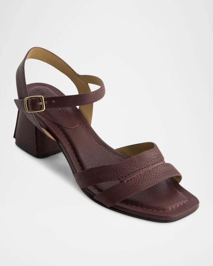 Tarra Leather Ankle-Strap Sandals - Image 6