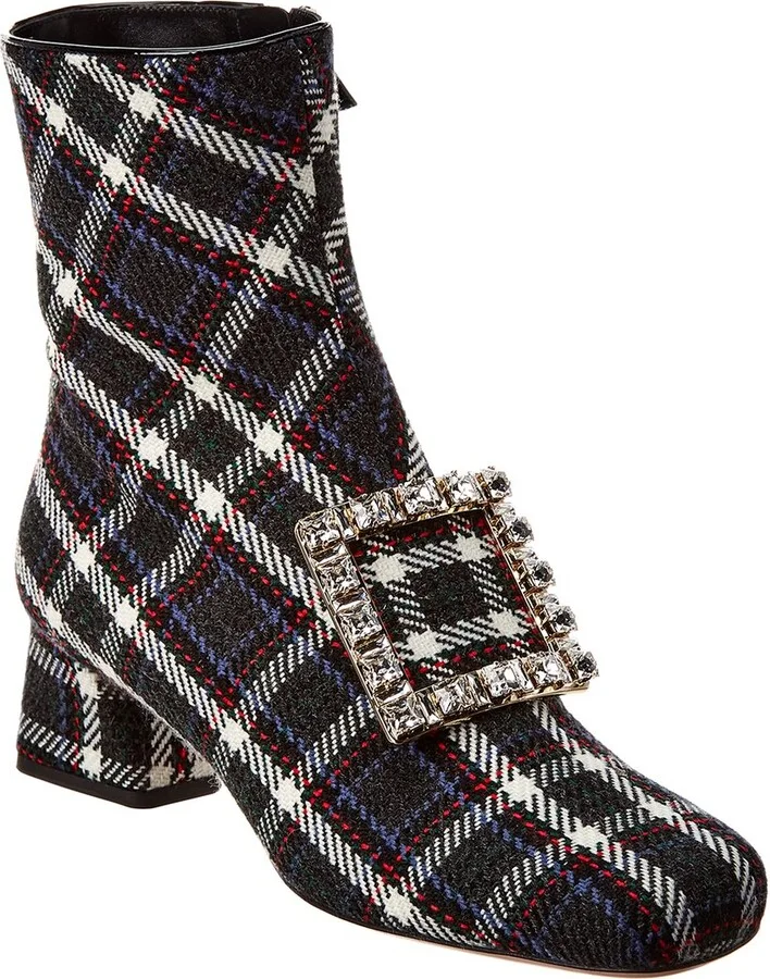 Tartan Bootie