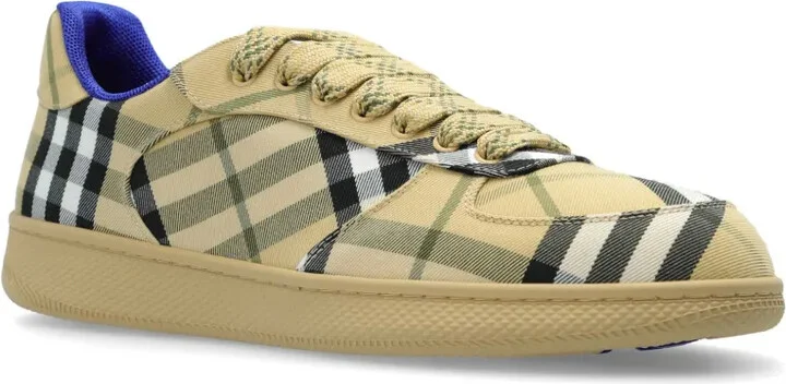 Tartan Pattern Trainers - Image 4