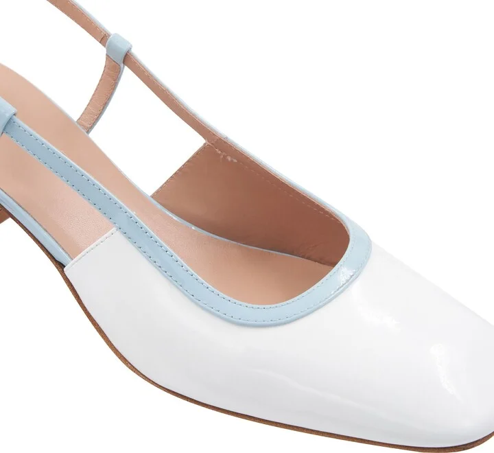 Tasa Square Toe Slingback Pump - Image 6