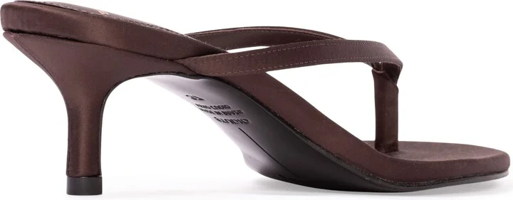 Tash 50 Satin Thong Sandal - Image 10