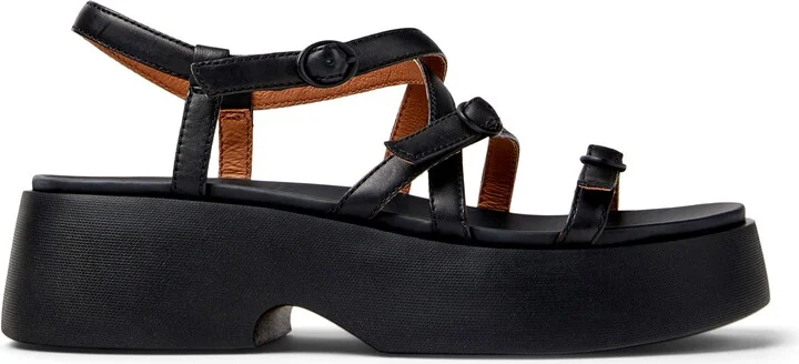 Tasha Ankle Strap Platform Sandal - Image 3