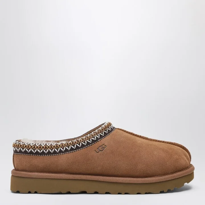 Tasman chestnut eather slip-ons