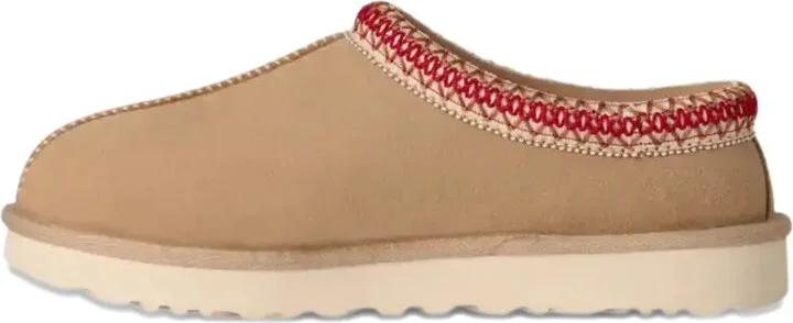 Tasman II braided-trim sheepskin slippers - Image 4