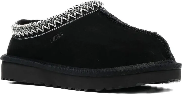 Tasman II braided-trim suede slippers - Image 2