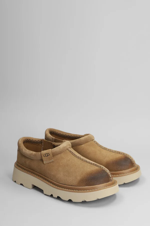 Tasman Lug Loafers In Leather Color Suede - Image 2