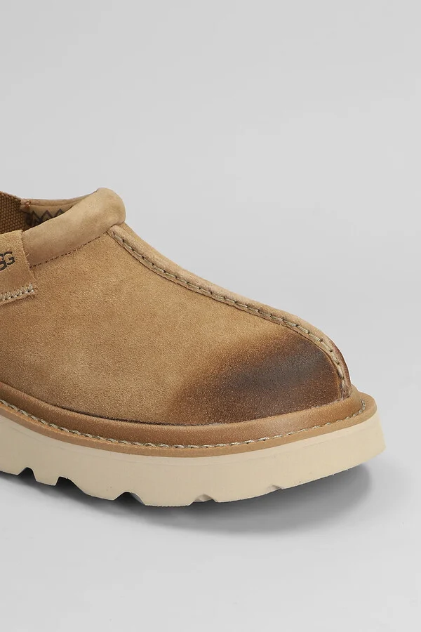Tasman Lug Loafers In Leather Color Suede - Image 5