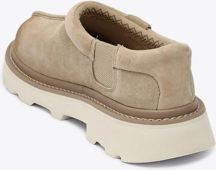 Tasman Lug Suede Loafers - Image 2
