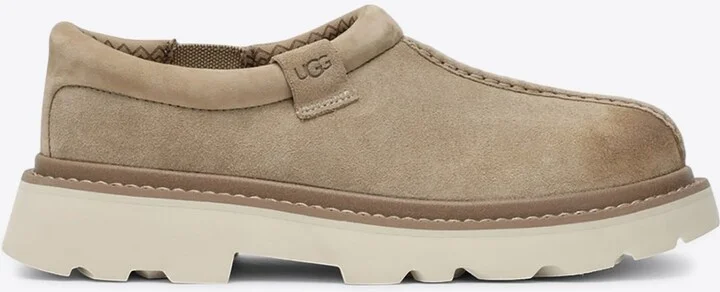 Tasman Lug Suede Loafers