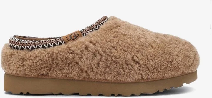 Tasman Maxi Curly Flat Mules