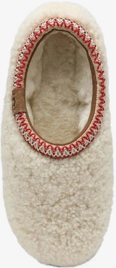 Tasman Maxi Curly Shearling Flat Mules - Image 2