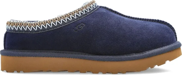 Tasman stitched-trim slippers