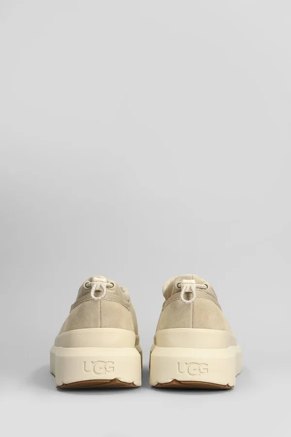 Tasman Weather Hybri Sneakers In Beige Suede - Image 4