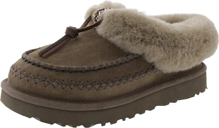 Tasmin Alpine Womens Embroidered Suede Shooties