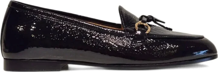 Tassel-Buckle Loafers