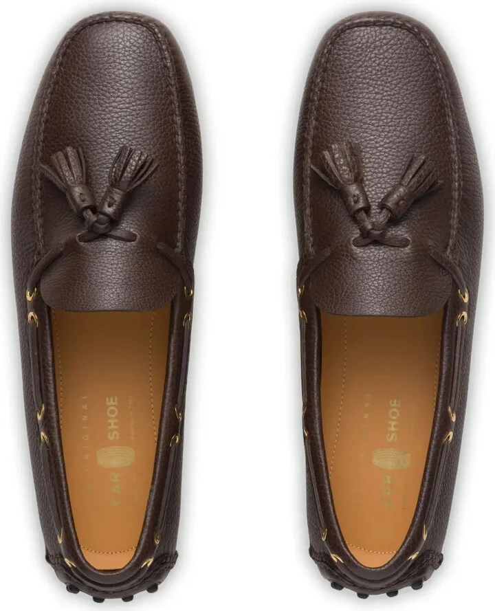 Tassel-Detail Leather Boat Shoes - Image 3