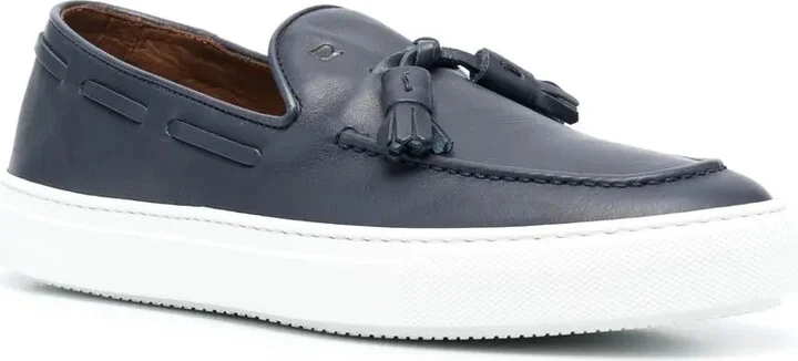 Tassel-Detail Leather Boat Shoes - Image 2